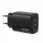 Incarcator VERBATIM USB Charger VERBATIM Essentials GaN Charger 65W, 3 Ports, 2x USB-C ports with Power Delivery 3.0 support, 1x USB-A port with QC 3.0 support, for laptops, tablets, smartphones, EU plug, Black