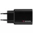 Incarcator VERBATIM USB Charger VERBATIM Essentials GaN Charger 65W, 3 Ports, 2x USB-C ports with Power Delivery 3.0 support, 1x USB-A port with QC 3.0 support, for laptops, tablets, smartphones, EU plug, Black