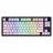 Игровая клавиатура HATOR Tastatură HATOR Skyfall 80 MAG ULTRA 8K, Cu fir, Negru | Alb