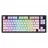 Gaming keyboard HATOR Tastatură HATOR Skyfall 80 MAG ULTRA 8K, Cu fir, Negru | Alb