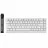Tastatura fara fir MCHOSE Tastatură MCHOSE Ace 68 E-Sport, Cu fir, White Topographic