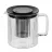 Ceainic pentru infuzie RESTO Ceainic cu infuzor RESTO 90517, 1L, Negru