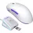 Gaming Mouse HATOR Gaming Mouse HATOR Hellyberry HM47, Alb | Violet