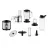 Blender Ardesto Blender staționar Ardesto SBG-MF400B, Argintiu