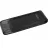 USB flash drive KINGSTON 128GB USB-С3.2 Kingston DataTraveler 70, Black, USB-C, Cap design, Stylish and slim plastic casing fits, Keyring Loop (Read 80 MByte/s, Write 20 MByte/s) DT70/128GB