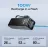Внешний аккумулятор EcoFlow EcoFlow Rapid 25K Power Bank, 25.000mAh (90,00 Wh) Air-travel-friendly, 100W Built-In and Retractable Cables, 100W single port output, 170W total output, 2 Type-C ports: 140W, 1 USB-A port: 33W,  TFT Display, 157x54x49mm, 580g, 1 m drop resistant, Si