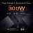 Мобильная электро-станция EcoFlow EcoFlow Rapid Pro 27K Power Bank, 27.650mAh (99,54 Wh) Air-travel-friendly, Fast charging of multiple devices: Total output (4 ports): 300W, 1 Ч 140W retractable USB-C cable, 1* 140W USB-C port, 2 *65W USB-C, Smart Digital Display, 140W Built-in Cabl