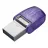 Card de memorie KINGSTON 64GB USB3.2 Kingston DataTraveler microDuo 3C G3, Purple, USB-C OTG + USB-A, Ultra-small (Read 200 MByte/s, Write 50 MByte/s) DTDUO3CG3/64GB