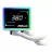 AIO Liquid cooling ASROCK ASRock AIO Challenger White 360 Digital, 27mm radiator, 3" Digital Display w/ ARGB, ARGB Hub-lighting fan, white version CHALLENGER WHITE 360 DIGITAL