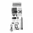 Curatator cu vapori GORENJE Aparat de curățat cu abur Gorenje SC1506W, Alb