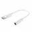 Cablu audio Cablexpert Audio Adaptor Cablexpert A-CM-3.5F-01, USB Type-C (M) - 3.5mm 4-pin (F), 0,01 m, Alb