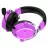 Беспроводные наушники HATOR Căști gaming HATOR Hypergang 3, Fără fir, Cyber Violet