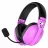 Беспроводные наушники HATOR Căști gaming HATOR Hyperpunk 3, Fără fir, Cyber Violet