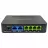 Comutator de retea Grandstream Router VoIP Grandstream HT814 v2, Negru