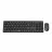 Kit (keyboard+mouse) GEMBIRD Set Tastatură + Mouse Gembird Silent key Pro Business, Fără fir, Negru
