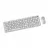 Kit (keyboard+mouse) GEMBIRD Set Tastatură + Mouse Gembird Slim Pro Business, Fără fir, Alb
