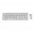 Kit (keyboard+mouse) GEMBIRD Set Tastatură + Mouse Gembird Slim Pro Business, Fără fir, Alb
