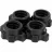Haltera Dumbbell Гантель FunFit Dumbbell Set 2x15kg (4256)
