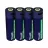 Батарейка перезаряжаемая TRUST Trust USB-C Rechargeable Battery  AA 1700 mAh, up to 800 charge cycles, charging 100% within 2 hours, USB-C charge cable included, 4 Pack