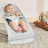 Balansoar BabyBjorn Balansoar BabyBjorn Balance Soft Silver/White, Mesh