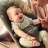 Balansoar BabyBjorn Balansoar BabyBjorn Bliss Dark Green, Bumbac