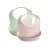 Слюнявчик BabyBjorn Set 2 bavete BabyBjorn Powder Green/Powder Pink