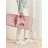 Balansoar BabyBjorn Balansoar BabyBjorn Bliss Dusty Pink, Bumbac
