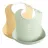 Слюнявчик BabyBjorn Set 2 bavete BabyBjorn Powder Yellow / Powder Green