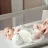 Кроватка BabyGo Patut cu cadru din lemn BabyGo Goodnight Grey