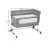 Кроватка BabyGo Patut Co-sleeper 2 in 1 BabyGo Together Grey
