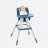 Детский стульчик для кормления BabyJem BABYJEM Scaun de masa Turquoise Blue