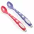 Set tacâmuri pentru copii BabyJem BABYJEM Set 2 lingurite din silicon Roz/Violet