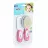 Set perie BabyJem BABYJEM Set perie si pieptene Natural Roz