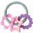 Игрушка-прорезыватель BabyJem BABYJEM Inel gingival din silicon Roz