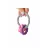 Игрушка-прорезыватель BabyJem BABYJEM Inel gingival din silicon Roz