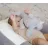 Игрушка BabyJem BABYJEM Jucarie din plus pentru copii The Bestie Bunny Gri, 35 cm