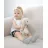 Игрушка BabyJem BABYJEM Jucarie din plus pentru copii The Bestie Bunny Gri, 35 cm
