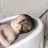 Cadita pentru copii BabyJem BABYJEM Suport pentru baie Soft Basic Alb