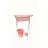 Ванночка BabyJem BABYJEM Set pentru baie Roz, 5 piese