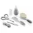 Set pentru îngrijirea bebeluşului BabyJem BABYJEM Set de ingrijire Gri, 7 piese