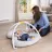 Covor educativ Badabulle Salteluta de activitati 2 in 1 Badabulle Nest Moonlight