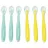 Set tacâmuri pentru copii Badabulle Set 6 lingurite colorate Badabulle flexibile