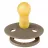 Suzeta Bibs Suzeta rotunda BIBS Dark Oak din latex (18-36 luni)