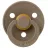 Suzeta Bibs Suzeta rotunda BIBS Dark Oak din latex (18-36 luni)