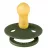 Suzeta Bibs Suzeta rotunda BIBS Hunter Green din latex (18-36 luni)
