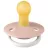 Suzeta Bibs BIBS-1210256C Suzeta De Lux Glow Latex, tetina rotunda, 6 luni + BLUSH-1210256C