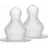 Tetina din silicon Bibs Set 2 tetine din silicon pentru biberon BIBS, flux lent