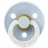Suzeta Bibs Suzeta rotunda din latex BIBS Baby Blue Glow (18-36 luni)