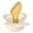 Suzeta Bibs Suzeta anatomica din latex BIBS Couture Ivory (6-18 luni)