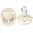 Suzeta Bibs Suzeta rotunda BIBS De Lux Ivory din silicon (0-36 luni)